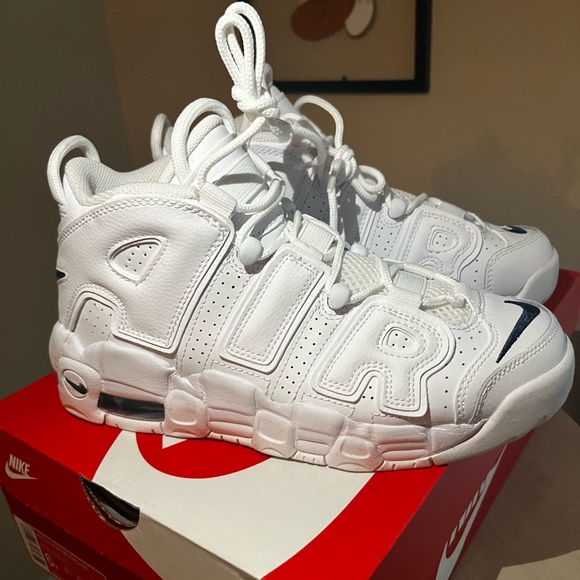 air uptempo triple white